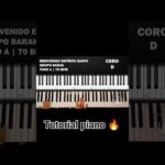cómo tocar bienvenido espíritu Santo Barak #piano #barak #short #espiritusanto #oswaldopilay