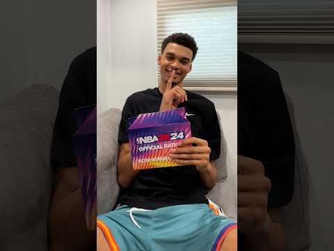 Wemby's #NBA2K24 rating is… 🤫  #2KRatings