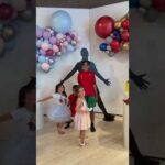 Ronaldo’s family hitting the SIUUUU 🥺