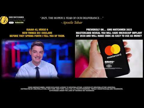 CHECK OUT WHAT MASTERCARD JUST ANNOUNCED… GREATMILLSTONE WAS RIGHT. @GMSWATCHMEN