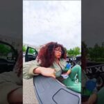 Female gremlin out runs a tow truck👹👹👹