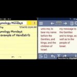REUPLOAD: Etymology Mondays: An example of "Hendiatris" (Acts 9:15) [DailyEdification4]