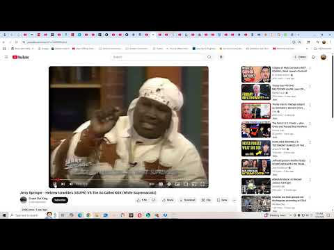 High Priest Shaw and other brothers on Jerry Springer (A must watch video)