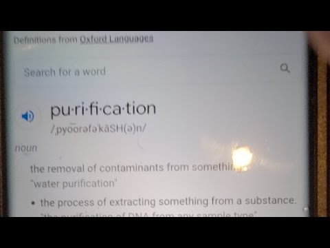 PURIFICATION!!!!