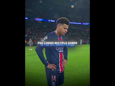 PSG Comeback in the UCL 🥶🔥