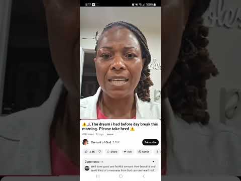 I Will Pour Out My Spirit Upon All Flesh – Christian Jake Woman Has Terrifying Dream Of Wild Beasts