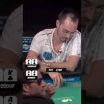 Angry poker player loses it…🤯 #poker #shorts