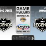 NBHL NJL Tier Semifinals: New Jersey Immortals vs. Mt. Royal Fighting Saints Game 2 HL (08/10/2025)