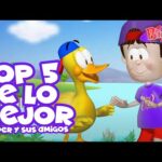 🔝TOP 5  DE LO MEJOR DE BIPER Y SUS AMIGOS – Canciones Infantiles 💟✨🎶