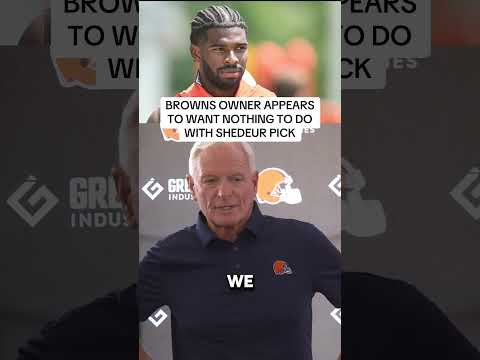 Browns Owner: Drafting Shedeur Was GM’s Decision 👀