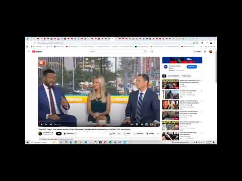 REUPLOAD: Newscaster says kill all homeless Americans!!! (Whatisthe666mark2 GMSTruth)