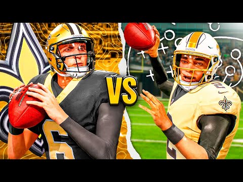 QB Position Battle | Madden 26 New Orleans Saints Franchise