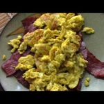 My keto break-fast after a 2 1/2 hour workout in a fasted state🍖🍗🥓🥚🥚