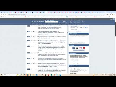 Hermeneutics: Revelation chapter 11