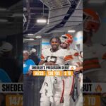 Shedeur showed out in his 1st preseason game 👏 (via DeionSandersJr/IG)