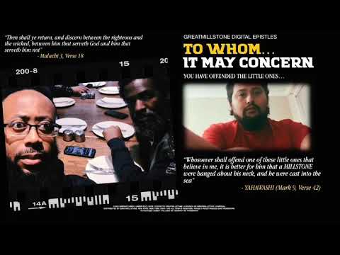 To whom it may concern… You have offended “These Little Ones”(GMS WATCHMEN)