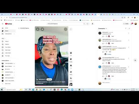 The 9/23/2025 Rapture never came suckers!!!