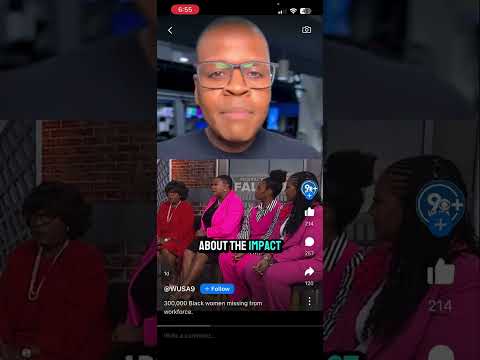 300,000 BLACK WOMEN MISSING FROM THE WORKFORCE!!!
