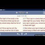 We ( GMS ) Keeps our eye single that's why our whole body is full of light.