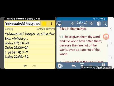 YAHAWAHSHI keeps us ALIVE for the MINISTRY (DailyEdification4)