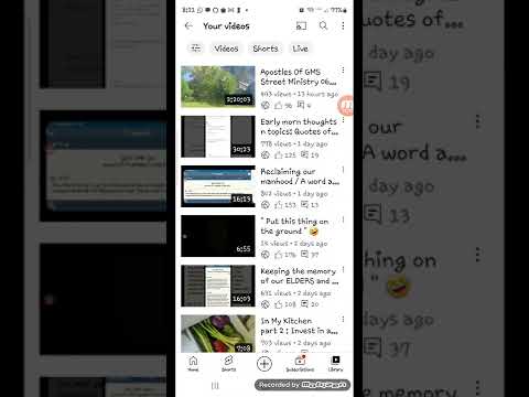 Watch Apostles Street Ministry Video 06/25/2022 on Daily Edification 4 this week .