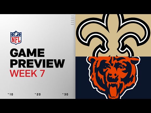 New Orleans Saints vs Chicago Bears | Week 7 Game Preview