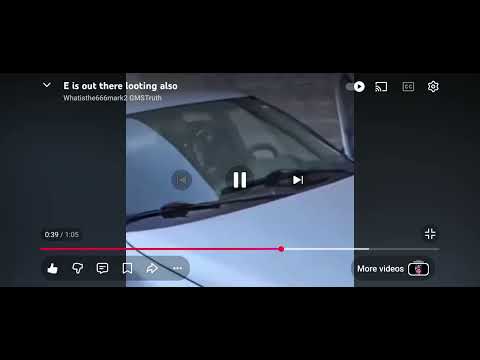 REUPLOAD: E is out there looting also (Whatisthe666mark2 GMSTruth)