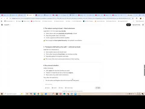 I asked the Chat: What does Isaiah chapter 60 mean?