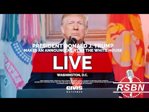 The brother saw Trump make that announcement in a vision… I suggest you watch and pray