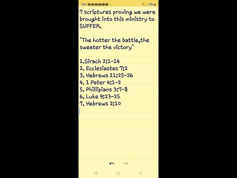 7 Scriptures proving we were brought into this ministry to suffer.