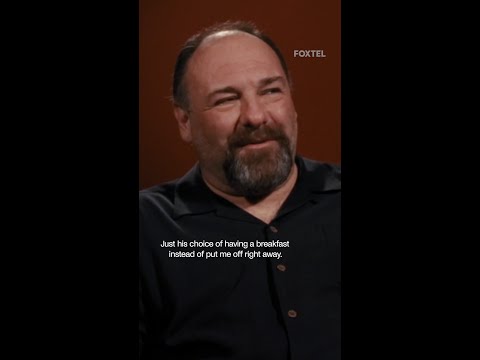 They couldn't picture anyone else being Tony Soprano, neither can we ❤️