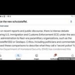 Is I.C.E. the " New Schutzstaffel " ? 🤔