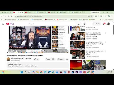 Daily Live Stream 3-20-2026 "When they see it, they shall be troubled with terrible fear."