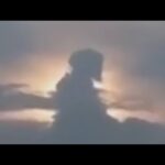 A man with Afro & Beard seen  in the clouds #TOKENS 🛸 ☁️🧔🏿‍♂️