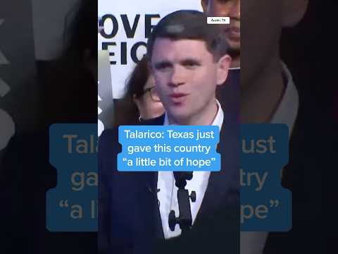 Talarico: Texas just gave this country 'a little bit of hope'