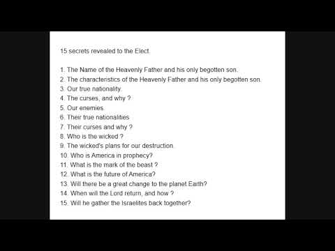 D. L. S. 4-26-2026 "He reveals his secrets to his servants, the Prophets."