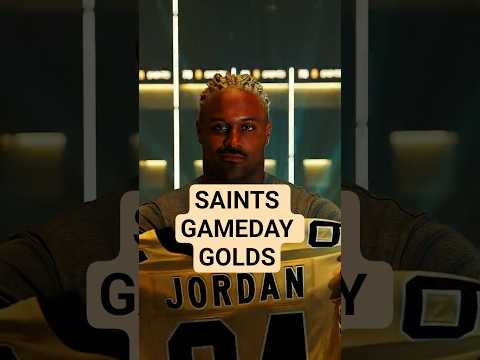 #Saints Release New Gold Jerseys! #nfl #shorts