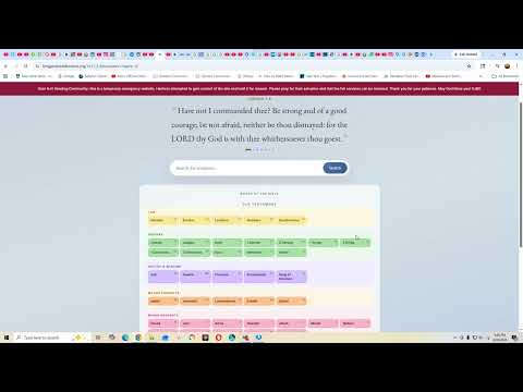King James Bible Online has been hacked